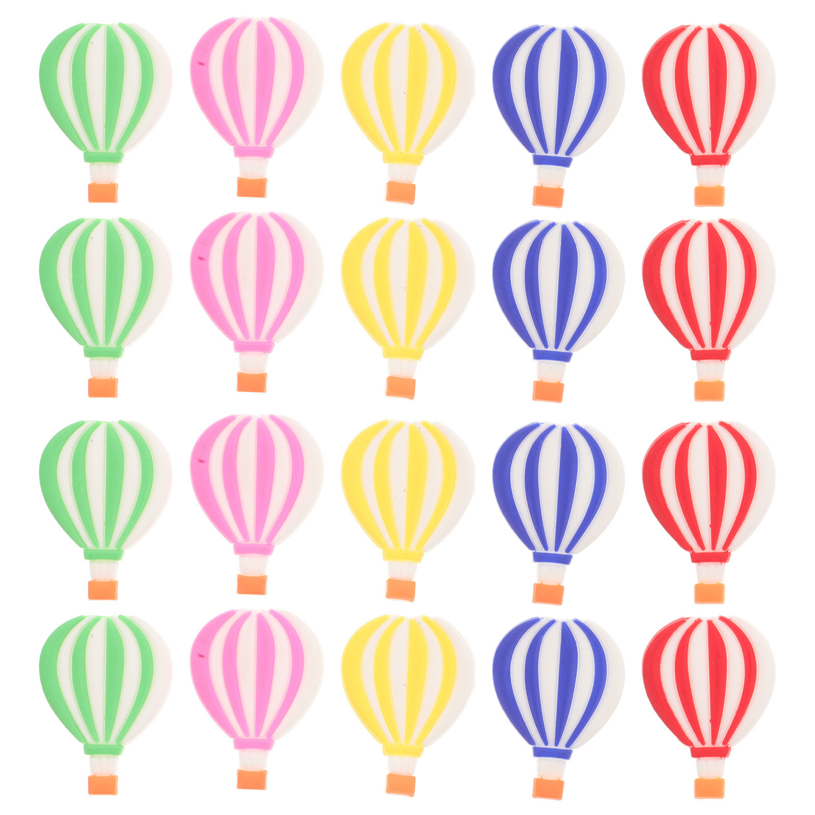 20Pcs Hot Air Balloon Phone Ca - Craft Embellishments incelemesi ve fiyatı